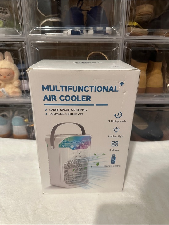 The Unbranded Brand Other - Multifunctional Air Cooler Portable Fan - White